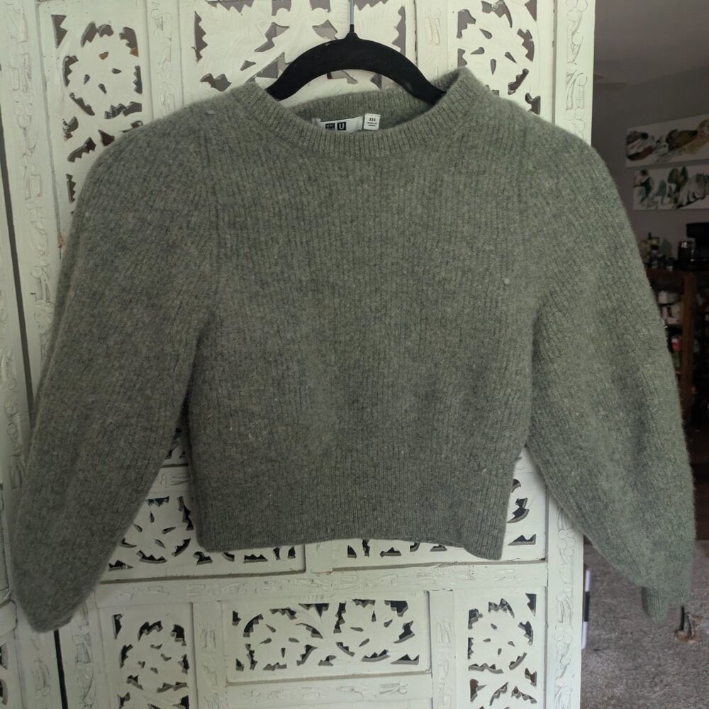 Wool Crop Sweater
